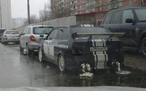 Новые АВТОприкольные картинки (16 шт)