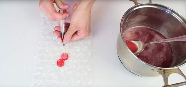 как сделать желейные конфеты самому