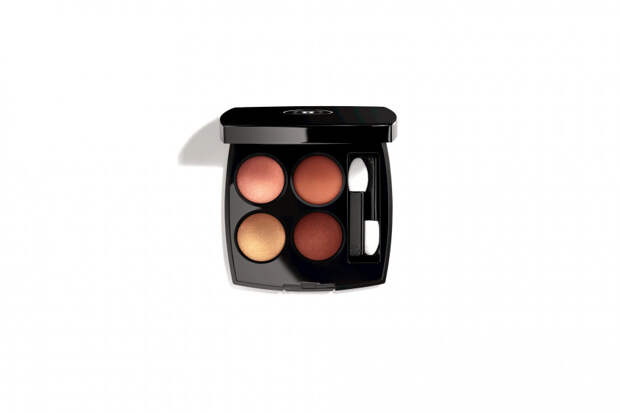 Палетка теней Les 4 Ombres, оттенок 368 Golden Meadow, Les Fleurs De Chanel, Chanel