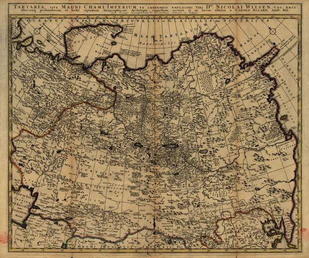 Карты Тартарии XVII вв. Опровержение фальсификаций истории.