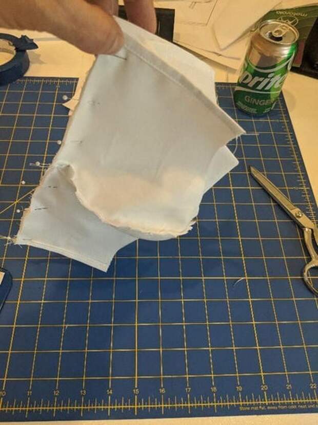 Маска от коронавируса для бороды DIY