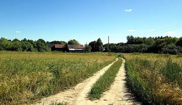 Дорога на Деревню Кобылкино, Вачский р-н.Нижегородская обл.