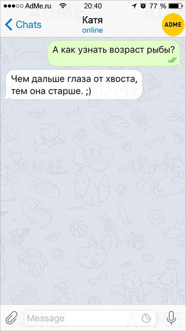 15 СМС с самыми насущными вопросами 15 СМС с самыми насущными вопросами