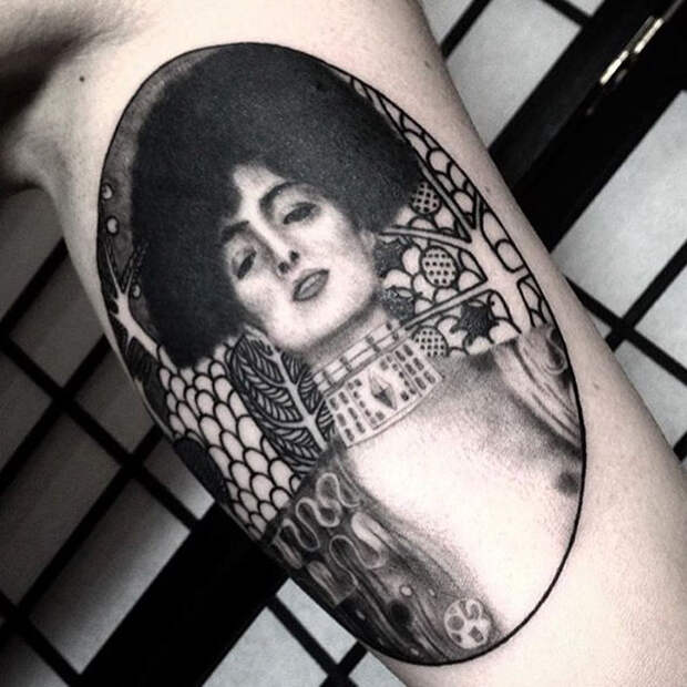 Gustav Klimt Tattoo