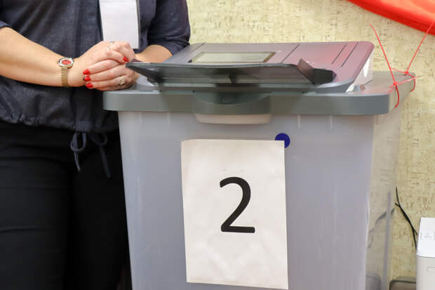 На избирательных участках Энергодара образовались очереди