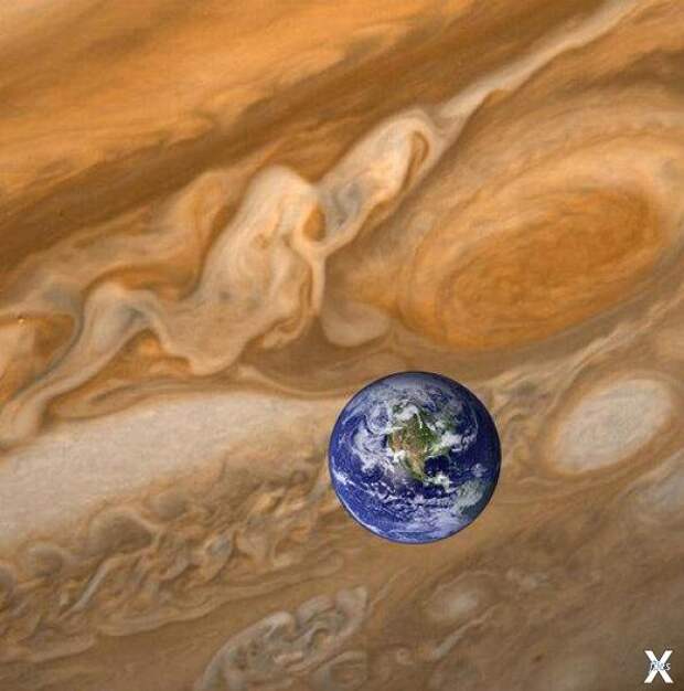 Штормы Юпитера и Земля