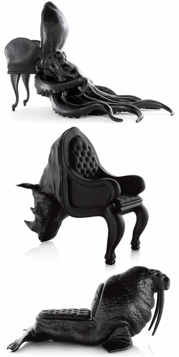 Animal chairs. Максимо Риера кресло. Кресло носорог Максимо Риера.. Кресло Скорпион. Звериный стиль мебели.