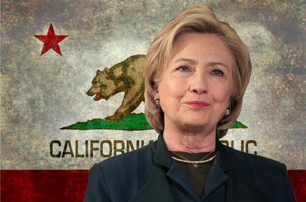 Клинтон готовится возглавить государство Калифорния и воевать с Трампом
