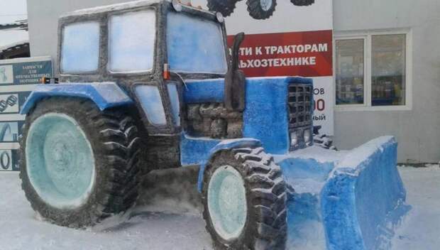 Суровость ледяных скульптур просо зашкаливает  прикол, саха, юмор, якутия