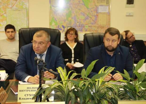 Заседание Общественного совета при УВД по САО. Фото: Пресс-служба УВД по САО