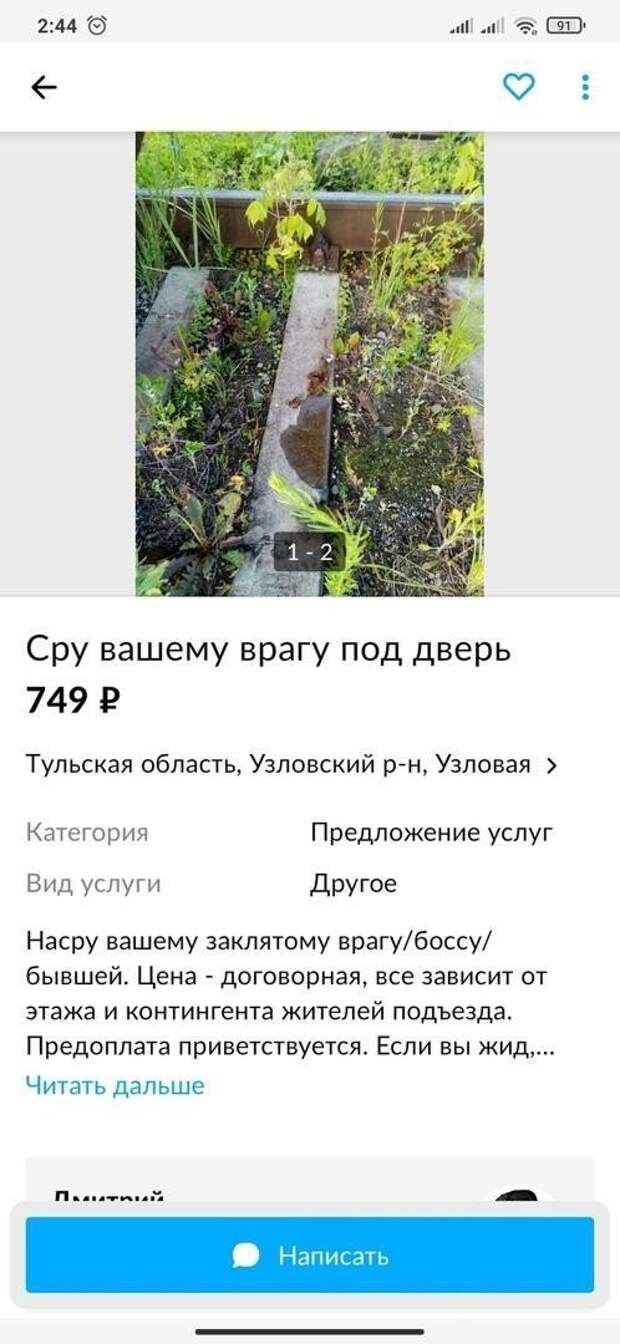 Странные объявления в Интернете и реальной жизни