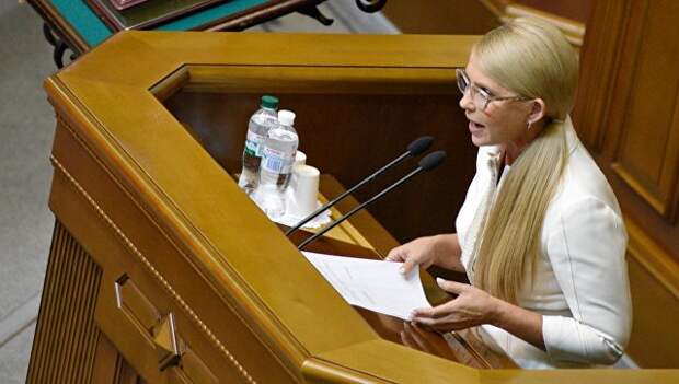 Лидер всеукраинского объединения Батькивщина Юлия Тимошенко. Архивное фото