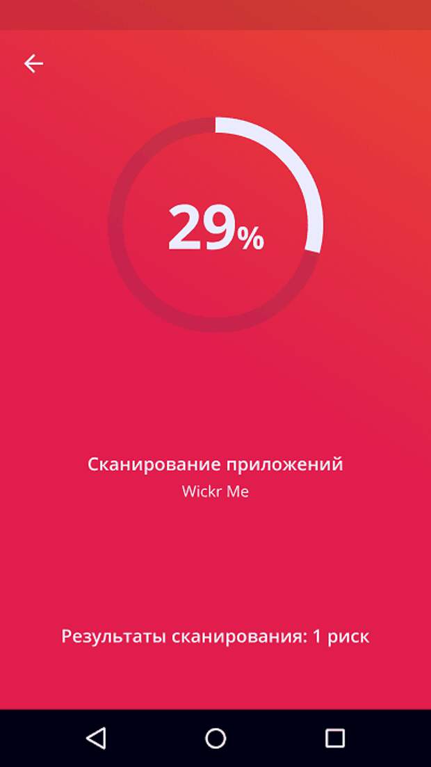 Проверка устройства на вирусы.