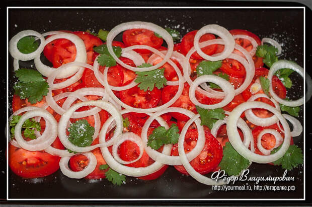 Качумбари — кенийский салат из помидоров