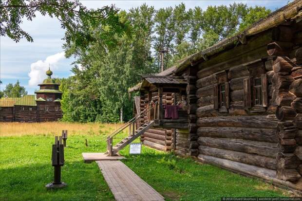 Кострома. Музей деревянного зодчества "Костромская слобода" путешествия, факты, фото