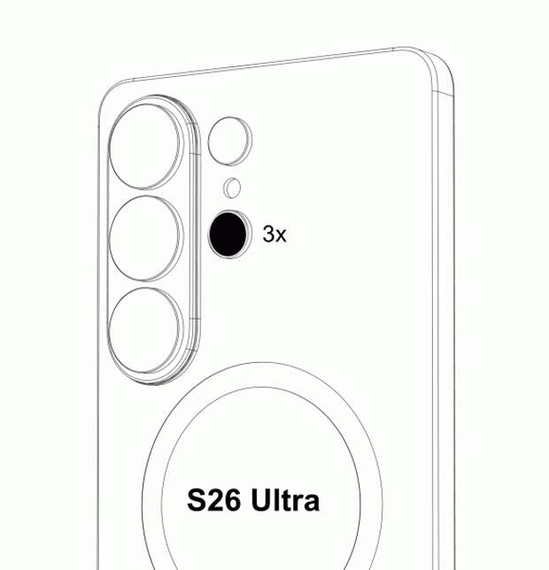 Samsung Galaxy S26, Galaxy S26 Plus и Galaxy S26 Ultra получат одну и ту же камеру с 3-кратным зумом — раскрыты её характеристики