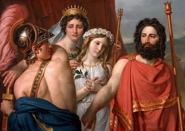 художник Жак-Луи Давид (Jacques-Louis David) картины – 07