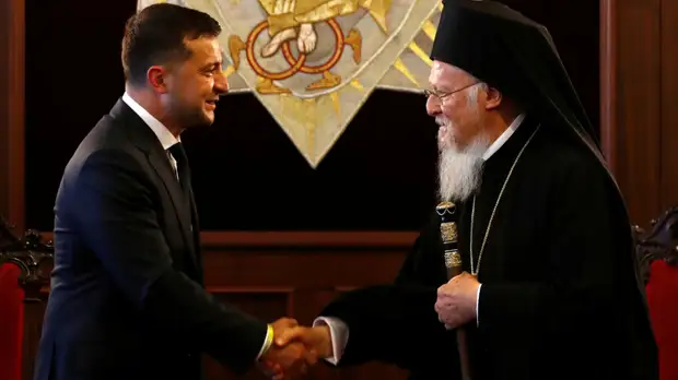 Стали известны детали разговора Зеленского с патриархом Варфоломеем