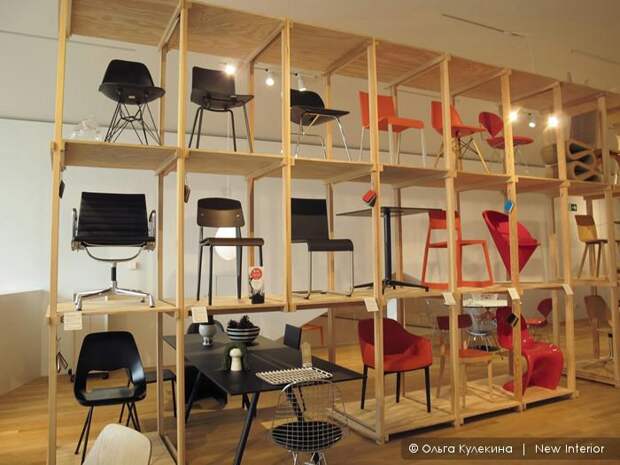 Музей Vitra, дизайнерская мебель