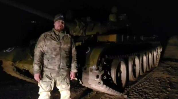Танки Т-55 появились в зоне боевых действий на Украине   Фото: Telegram-канал donbass_mens_club 