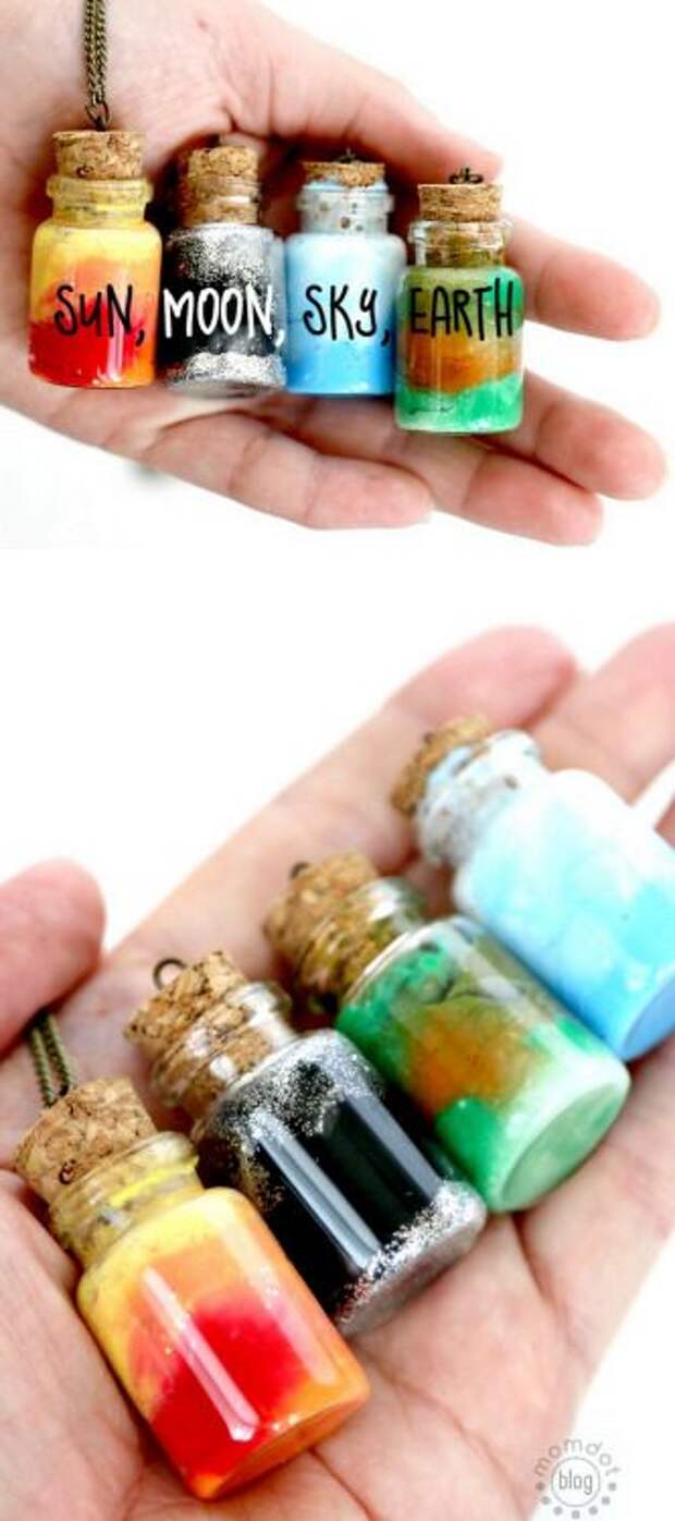 Поделки из стеклянных бутылок