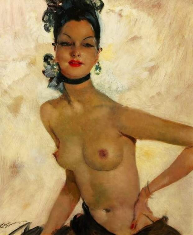 художник Жан-Габриэль Домерг (Jean-Gabriel Domergue) картины - 15