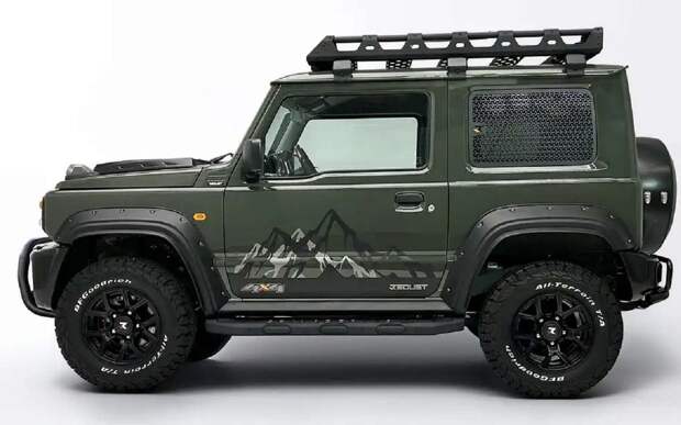 Suzuki Jimny превратили в Mercedes-Benz G-Class