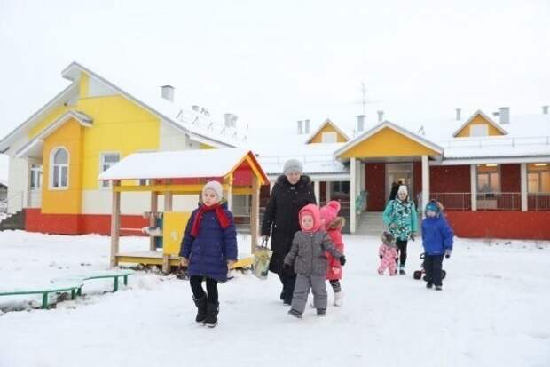 На самой дальней окраине Архангельска открылся детский сад Хорошие, добрые, новости, россия, фоторепортаж