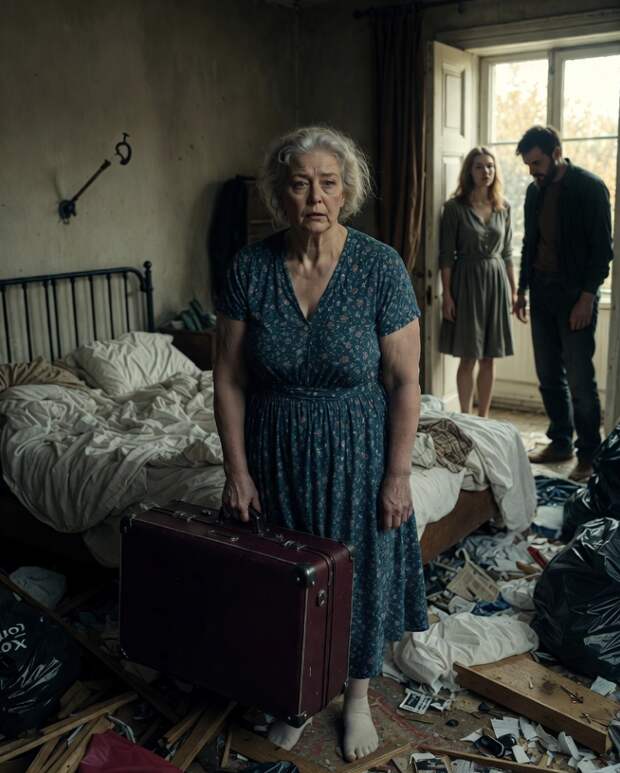 Как только она ушла на работу, свекровь сразу же начала собирать её вещи.