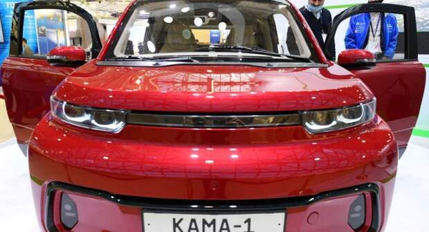 На базе электрокроссовера «Кама» выпустят седан и грузовик