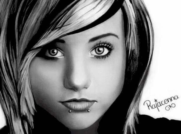 Рисунки карандашом. Rajacenna Rajacenna