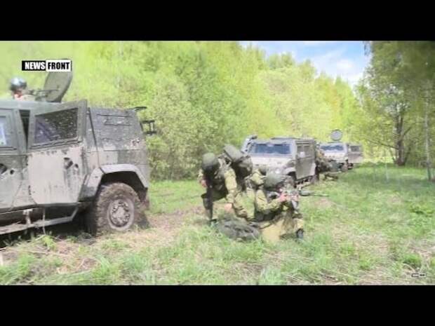ВДВ России: использование бронеавтомобилей «Рысь» в ходе тактической подготовки