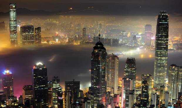 Красота пейзажей Гонконга