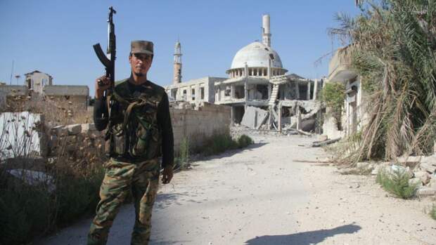 ФАН публикует первые кадры из освобожденного армией Сирии «Латаминского котла»