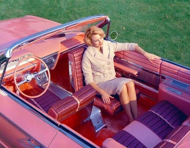 Кабриолет Buick Flamingo с вращающимся передним пассажирским сиденьем, 1961 изобретения, история, курьезы