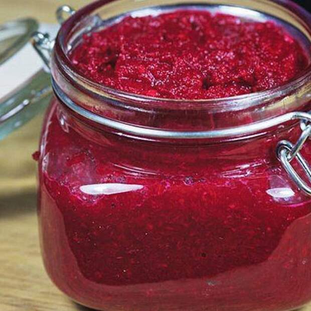 Свекла с хреном и чесноком