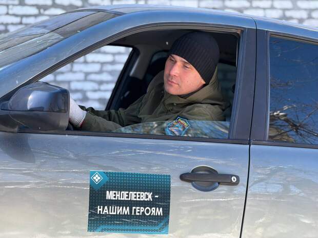 В Лисичанск из Менделеевского района РТ доставили автомобили и стройматериалы