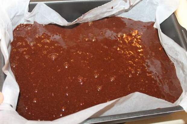 Шоколадный брауни (brownie) в домашних условиях, быстрый рецепт. Этап: 12