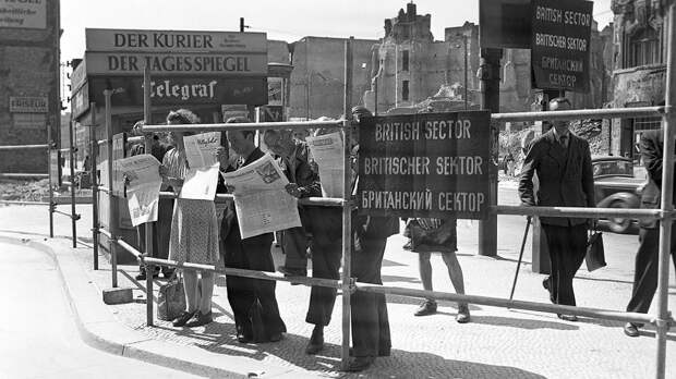 Как США и Великобритания имитировали спасение немцев от голода. Колонка Владимира Тулина С 1 января 1947 года начали упраздняться границы и таможенные барьеры между западными оккупационными зонами