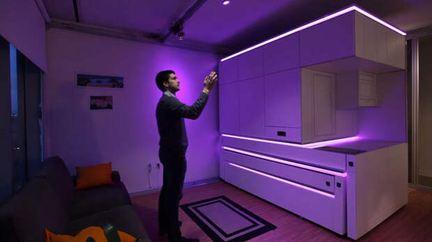 Управление светом жестами в квартире