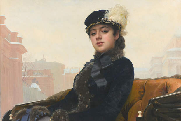 Иван Николаевич Крамской, «Неизвестная», 1883 год