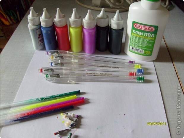 Мастер-класс: когда нет под рукой витражных красок................ Фото 6