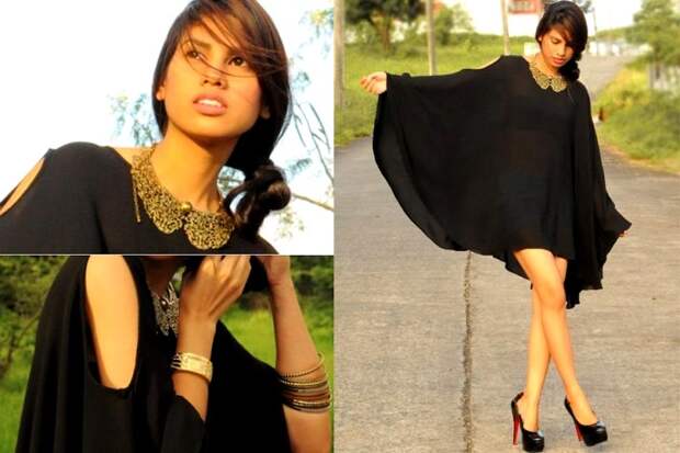 Красивый акцент в образе Вечерний наряд