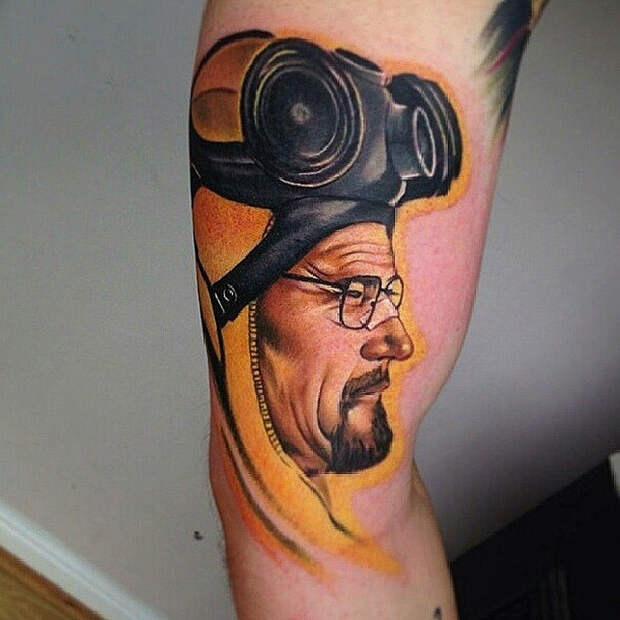 Фотография: Невероятно реалистичные татуировки Уолтера Уайта №20 - BigPicture.ru