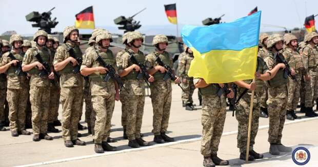 Военные НАТО на Украине. Источник изображения: