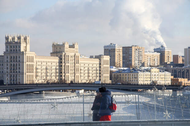 Прошедшая ночь в Москве стала самой холодной за зиму