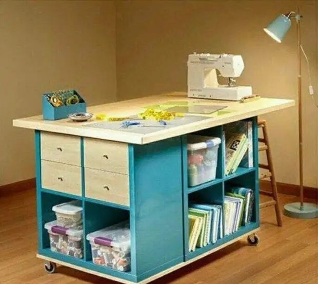 Швейный стол своими руками: подборка идей
