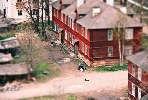 Игрушечная родина: городские пейзажи России в объективе tilt-shift