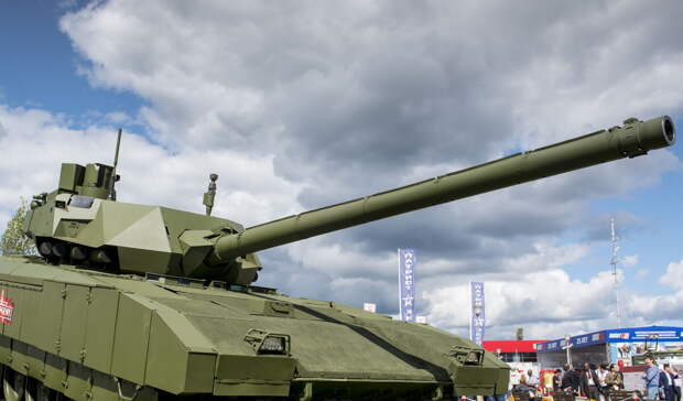 Ствол 2А82-1М танка Т-14