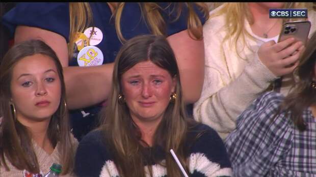 Crying Auburn Girl
